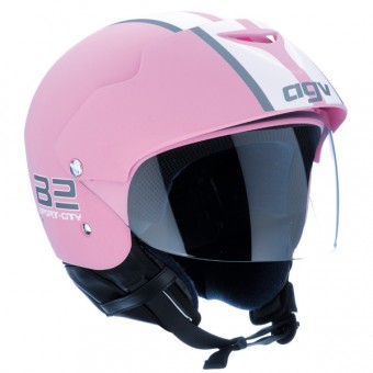 Casque Casque moto AGV New Bali B2 pink