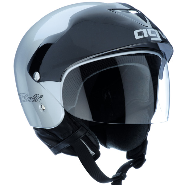 Casque Casque moto AGV New Bali Silver