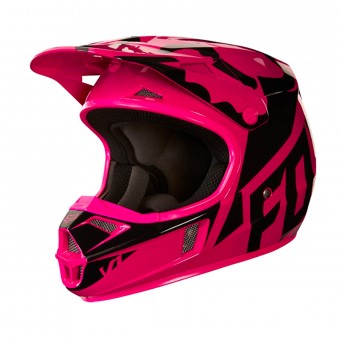 Casque Enfant FOX V1 Race Black Pink Enfant Casque Enfant FOX V1 Race Black Pink Enfant