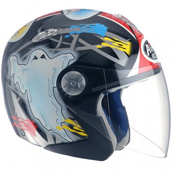 Casque Enfant Airoh MR Jet Deco Kid Ghost MRG