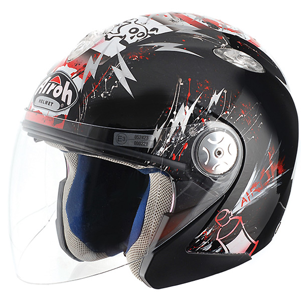 Casque Enfant Airoh Mr Jet Deco Spray MRSP