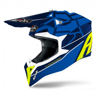 Casque Enfant Airoh Wraap Mood Blue Enfant Casque Enfant Airoh Wraap Mood Blue Enfant