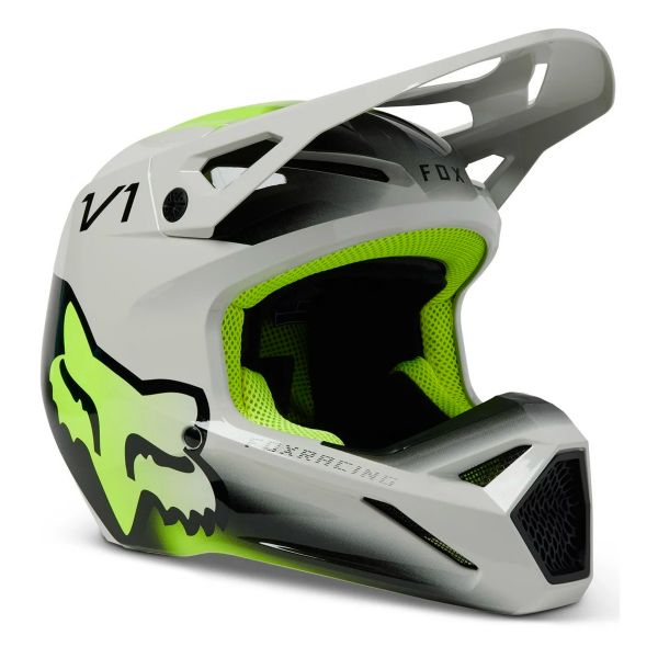 Casque Enfant FOX V1 Toxsyk Steal Grey Enfant