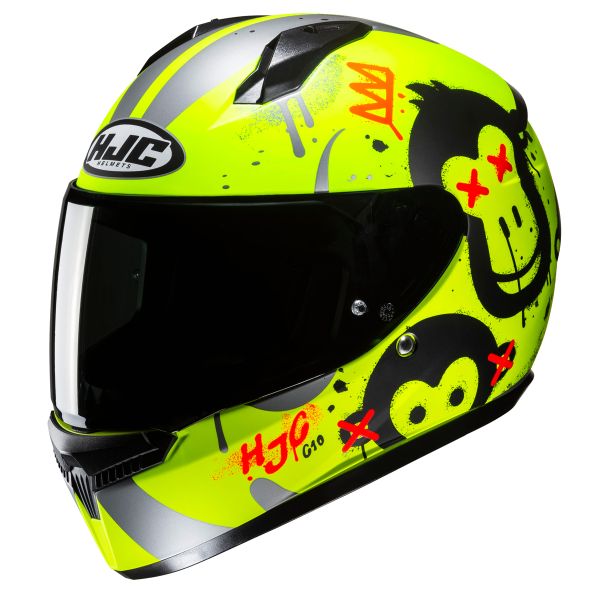Casque Enfant HJC C10 Geti MC3HSF Kid Casque Enfant HJC C10 Geti MC3HSF Kid