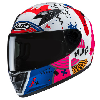 Casque Enfant HJC Y10 Mika MC28 Casque Enfant HJC Y10 Mika MC28