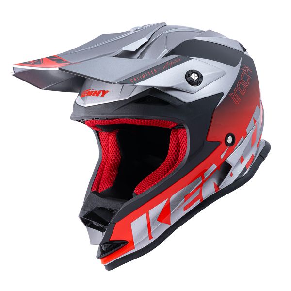 Casque Enfant Kenny Track Kid Red Grey Casque Enfant Kenny Track Kid Red Grey