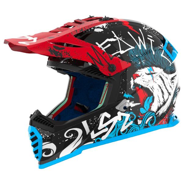 Casque Enfant LS2 Fast II Mini Starmaw Black MX437 Casque Enfant LS2 Fast II Mini Starmaw Black MX437