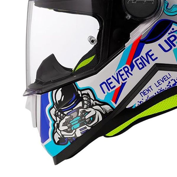 LS2 Kid Next Level White FF812