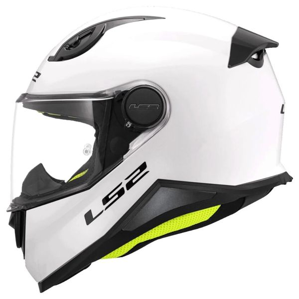 LS2 Kid Solid White FF812