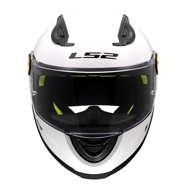 LS2 Kid Solid White FF812