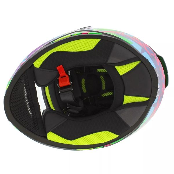 LS2 Kid Svent Blue Green FF812