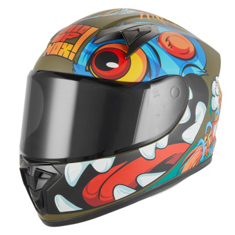 Casque Enfant NOX N731 Scrappy Kaki Mat