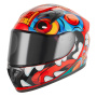 Casque Enfant NOX N731 Scrappy Shiny Red