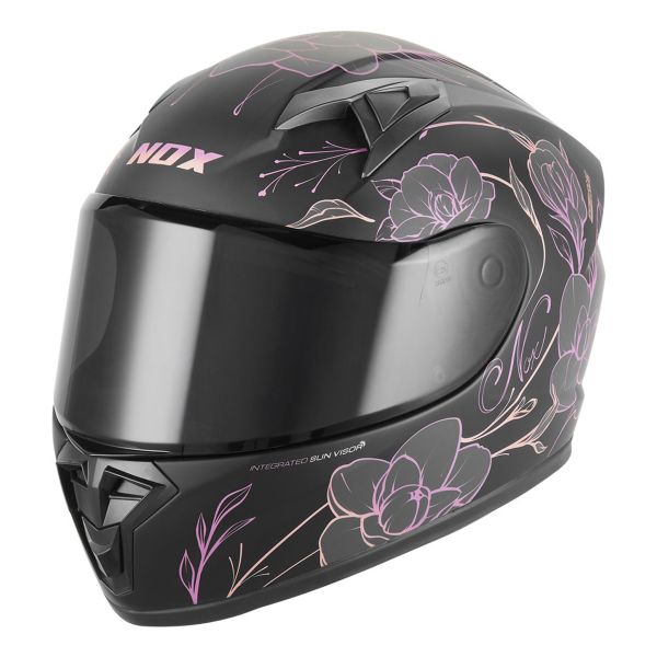 Casque Enfant NOX N731 Spring Mat Pink