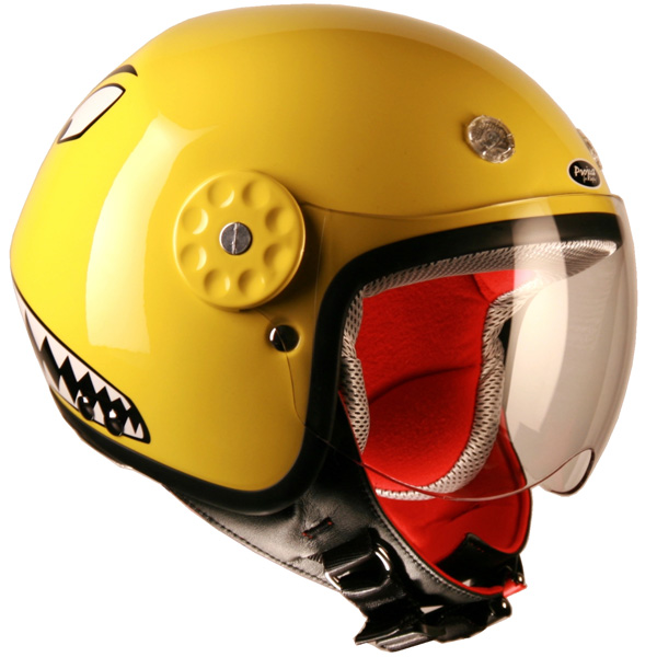 Casque Enfant Project Squalo Jaune 04 Casque Enfant Project Squalo Jaune 04