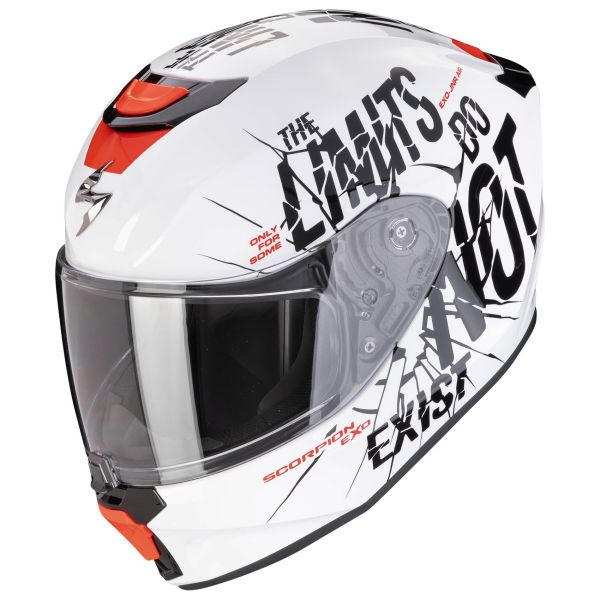 Casque Enfant Scorpion Exo-Jnr Air Boum Black White Casque Enfant Scorpion Exo-Jnr Air Boum Black White