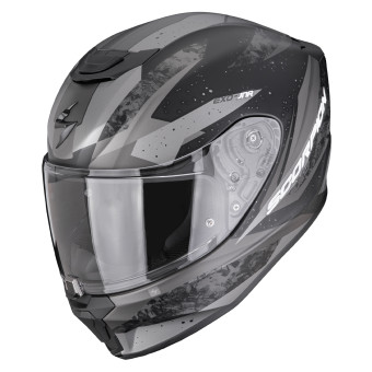 Casque Enfant Scorpion Exo-Jnr Air Tako Matt Black Silver