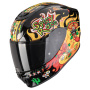 Casque Enfant Scorpion Exo-Jnr Air Yucatan Black Yellow Red