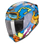 Casque Enfant Scorpion Exo-Jnr Air Fun Blue Orange