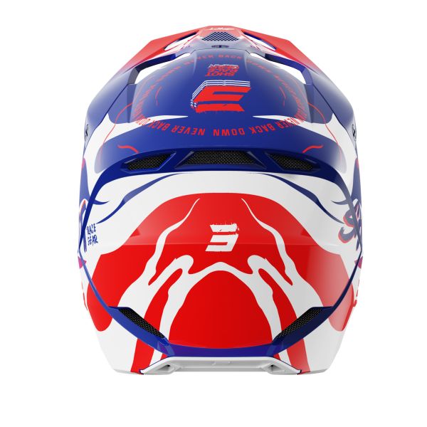 SHOT Furious Kid Beast Blue Red Glossy 2.0