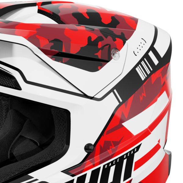 SHOT Furious Kid Flash Red Glossy 2.0