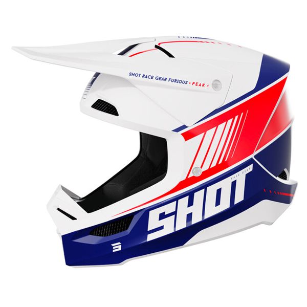 Casque Enfant SHOT Furious Peak Blue Red Enfant