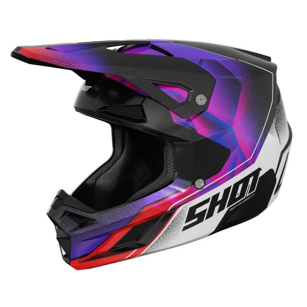 Casque Enfant SHOT Speed Kid Olymp Purple Pearly