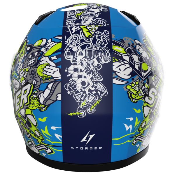 Stormer Rule Doodle Blue