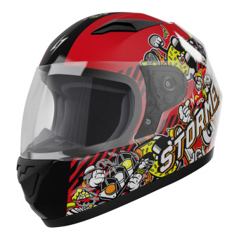 Casque complet pour enfants Moto Casque pour enfants Moto Casque de  sécurité pour enfants Équipement de protection