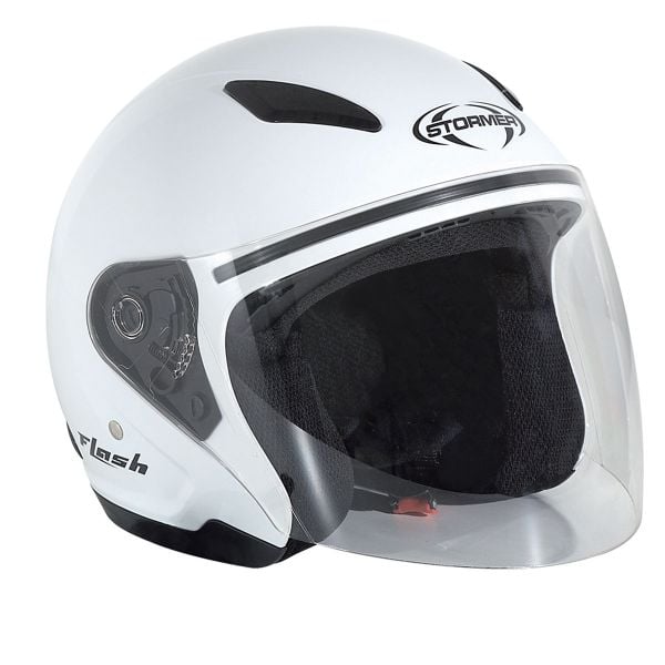 Casque Enfant Stormer Flash Kid Blanc
