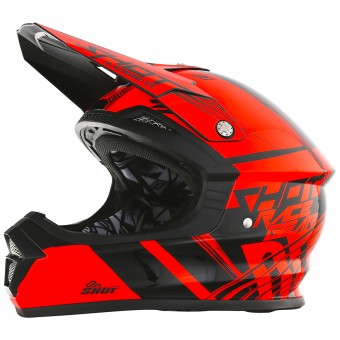 Casque Enfant SHOT Furious Claw Neon Orange Enfant Casque Enfant SHOT Furious Claw Neon Orange Enfant