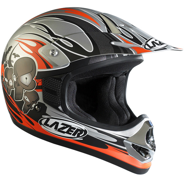 Casque Casque moto Lazer X5 Junior Skull