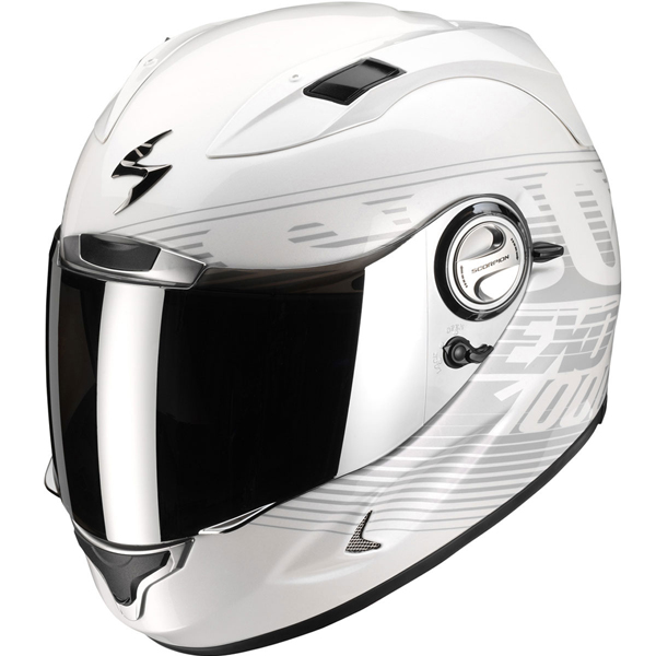Casque Integral Scorpion EXO 1000 Air E11 Phantom Blanc Cameleon