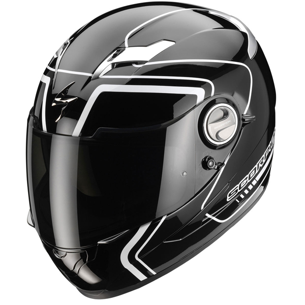 Casque Integral Scorpion EXO 500 Air West Noir Blanc