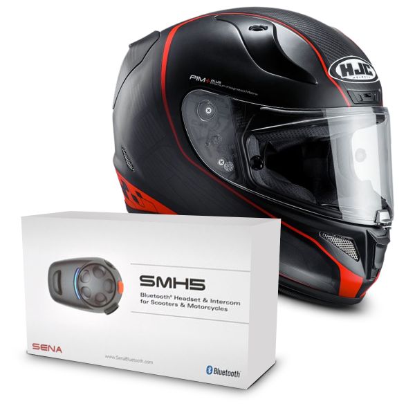 Casque Integral HJC RPHA 11 Riberte MC1SF + Kit Bluetooth Sena SMH5 Solo