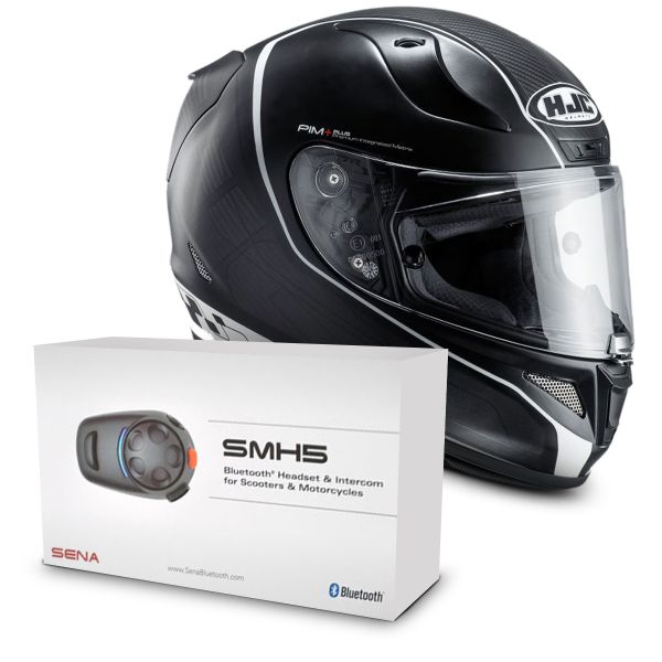 Casque Integral HJC RPHA 11 Riberte MC5SF + Kit Bluetooth Sena SMH5 Solo
