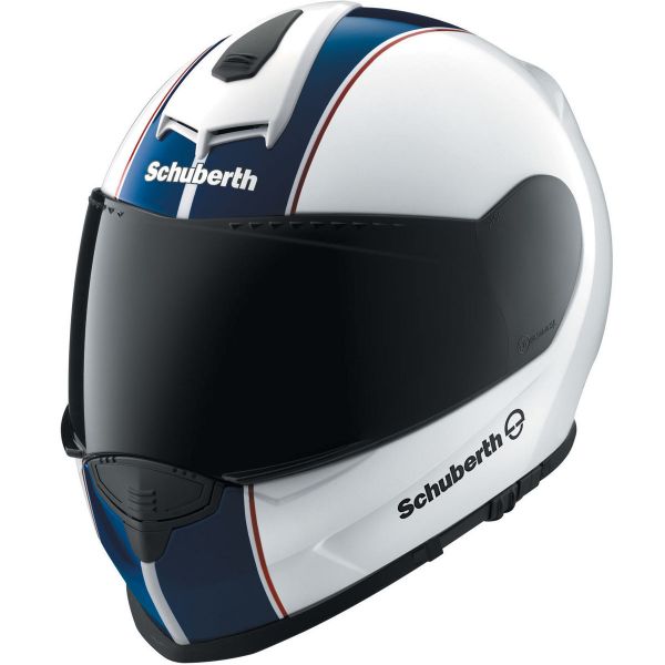 Casque Integral Schuberth S2 Lines Bleu Rouge