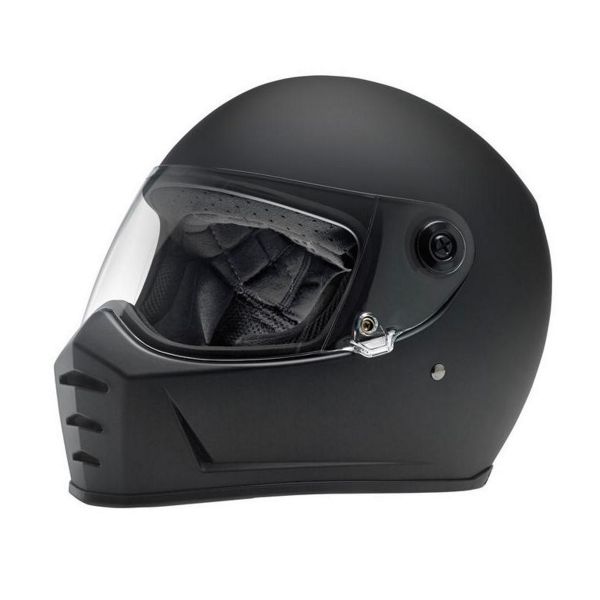 Casque Integral Biltwell Splitter Flat Black