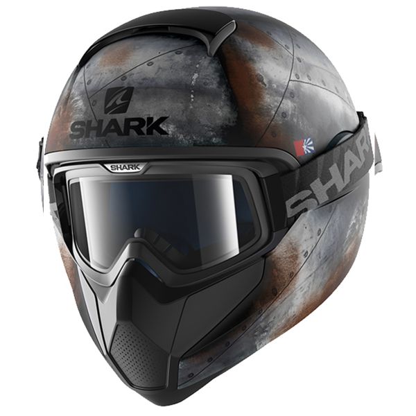 Casque Integral Shark Vancore Flare Mat KAO