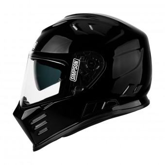 Casque Integral Simpson Venom Solid Glossy Black Casque Integral Simpson Venom Solid Glossy Black