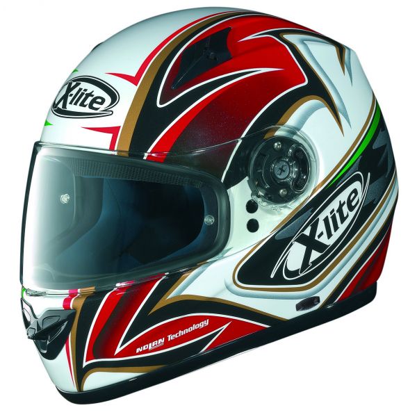 Casque Integral X-lite x-602 Nation White Green n�14