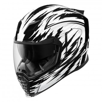 Casque Integral ICON Airflite Fayder Noir Blanc Casque Integral ICON Airflite Fayder Noir Blanc