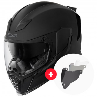 Casque Integral ICON Airflite Rubatone + Ecran au choix