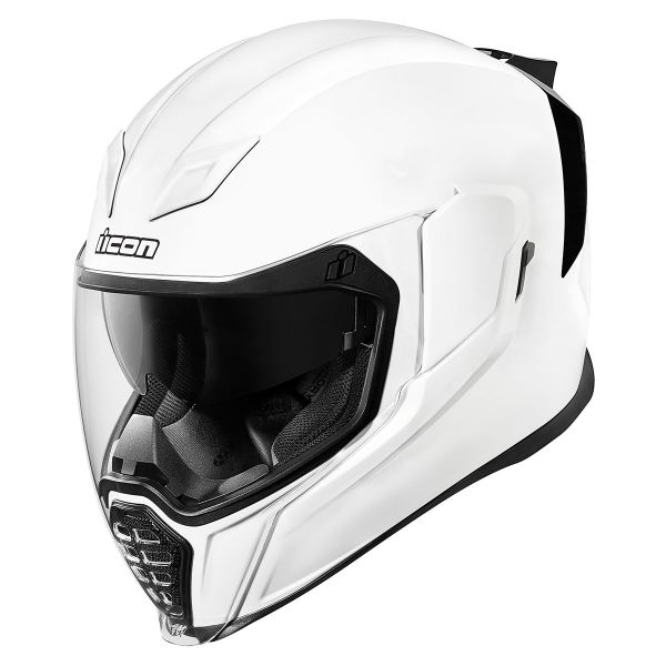 Casque Integral ICON Airflite Solids Blanc