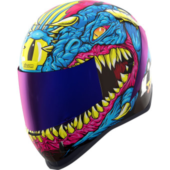 Casque Integral ICON Airform Mips Kryola Kreep Blue Casque Integral ICON Airform Mips Kryola Kreep Blue