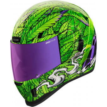 Casque Integral ICON Airform Ritemind Glow Green