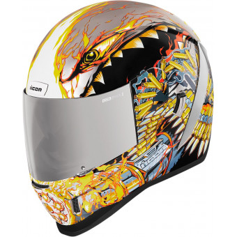 Casque Integral ICON Airform Warthog Silver