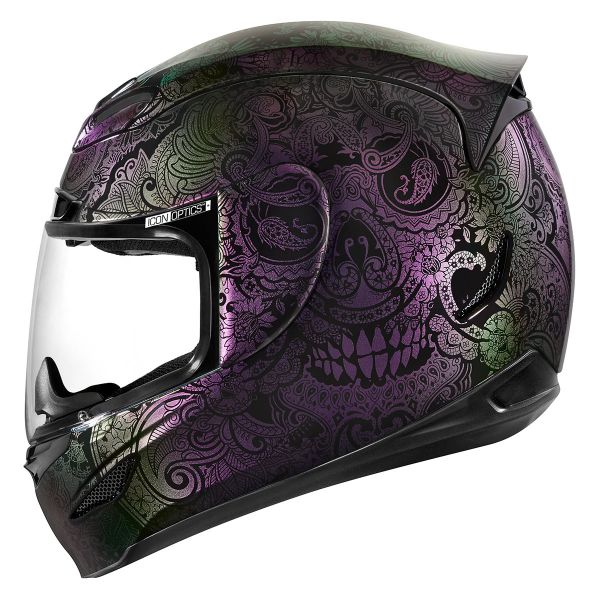 Casque moto violet Clearance