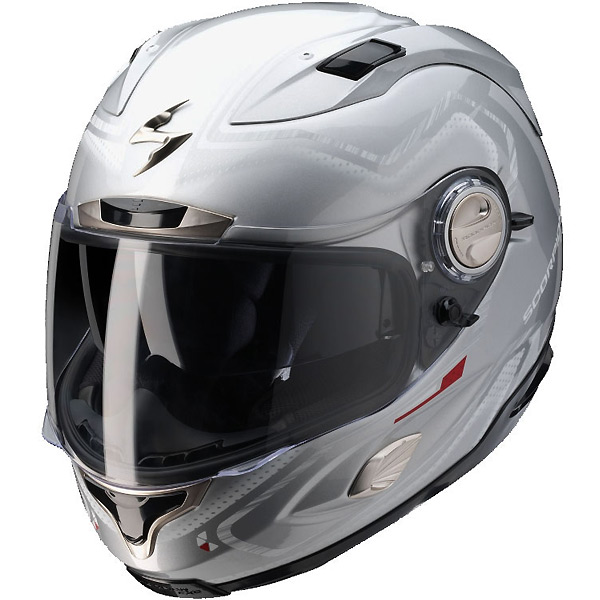 Casque Integral Scorpion EXO 1000 Apollo Argent
