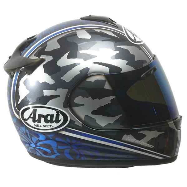 Casque Integral Arai Chaser Camouflage Bleu